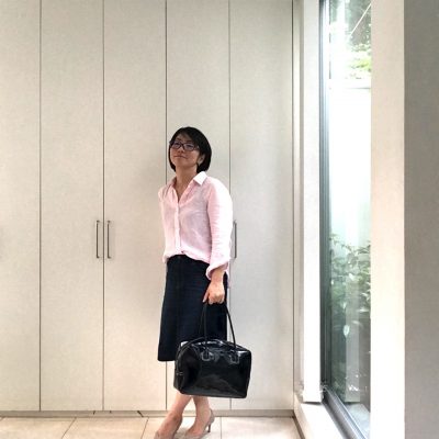 濱野エナメルボストン