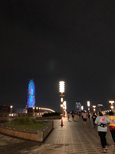 お台場プロムナード夜景