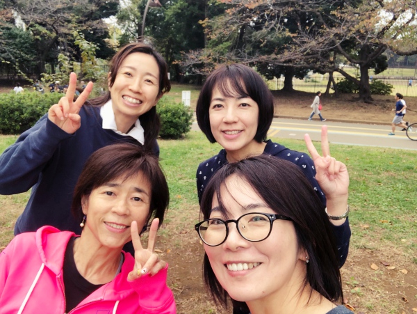 ウォーキング集合写真